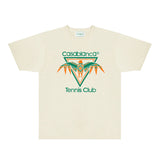 Casablanca T Shirts Fashion Print Street