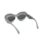 Trendy punk glasses y2k retro frog eyes weird