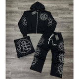 Mixed Emotion Hoodie & Sweatpants 2 piece set