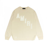 Amiri Long Sleeved Shirt Printed Trendy Pure Cotton