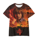 Stranger Things T Shirt Cosplay Costume 3DT T-shirt