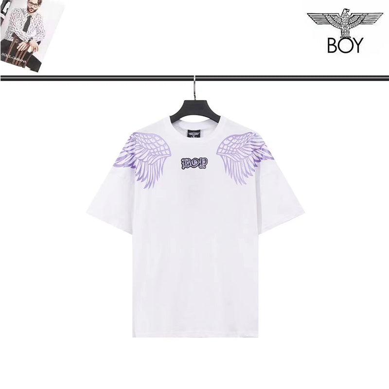 Boylondon T Shirt plus Size Sports Retro Casual Fashionable Eagle Pattern