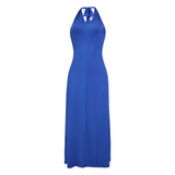 Nina Parker plus Size Dresses Sexy Backless Lace up Dress
