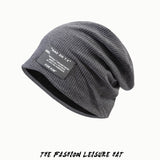 Toboggan Hat Women's Spring and Summer Knitted Pile Heap Cap Men