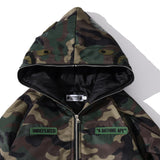 Bape Military Hoodie Fall Winter Men Casual Hooded