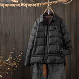 Women Winter Coats Puffer Jacket Down Coat Lightweight Down Jacket Fall Winter Fashion Casual Loose White Duck Down Shirt Collar Coat