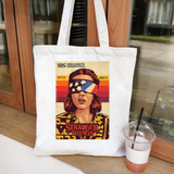 Stranger Things Hellfire Club Handbag Stranger Things 4 Canvas Bag Student Book Bag Shopping Bag Large Capacity Crossbody