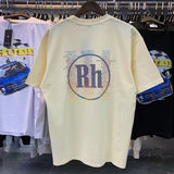 Rhude T Shirt F1 Formula Racing Commemorative Printing