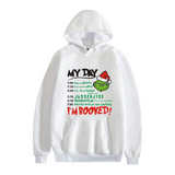 Grinch Hoodie Autumn And Winter Large Size Casual Loose Couple Sweater