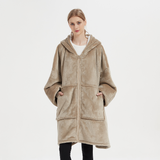 Hoodies Blankets Thickened plus Size Hooded Lazy Couple Homewear