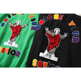 Saint Michael Baseball Jacket James Same Style Jacket Baseball Uniform outside Embroidered Woolen