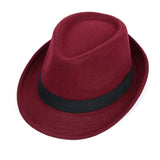 Mens Kentucky Derby Hats Autumn Winter Billycock Male British Woolen Hat