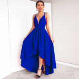 Homecoming Dresses Slip plus Size Women's V-neck Swing Dress Sexy