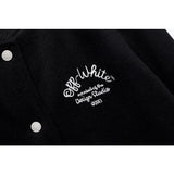 Autumn Men's Clothing Baseball Uniform Woolen Coat jacket