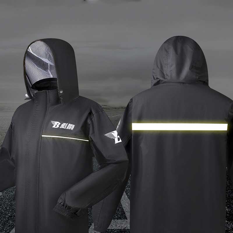 Vegeta Green Jacket Raincoat Suit Men's Cycling Waterproof Men's Knight Raincoat Rain Pants