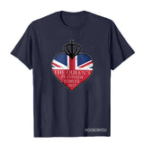 Inspired by Queen's Platinum Jubilee 2022 Elizabeth 70 Years T-shirt Pattern Printing