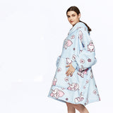 Hoodies Blankets Lazy Blanket Hooded Sweater Thermal Pajamas Autumn and Winter