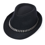 Mens Kentucky Derby Hats Autumn Winter Billycock Male British Woolen Hat