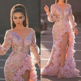 Marilyn Monroe Dress Sexy Pink Evening Dress