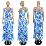 Nina Parker plus Size Dresses Sexy Strap Beach Chiffon Dress