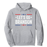 Let'S Go Brandon Hoodie Winter English Letters Printed Hoodie