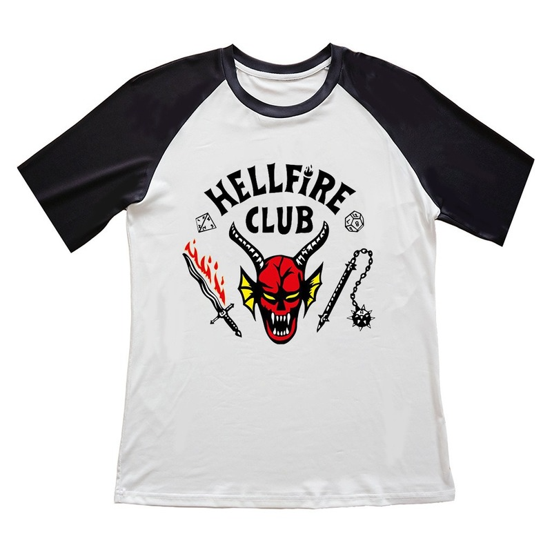 Stranger Things Hellfire Club T Shirt Adult Men Women Stranger Things Short Sleeve