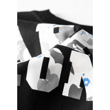 Shark Print Sweatshirts Generation Autumn And Winter Starry Sky Luminous Printed Long-Sleeved T-Shirt