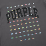 Purple Brand T Shirts Spring Letter Print Hip Hop Men's and Women's Loose Casual Retro Short Sleeve T-shirt