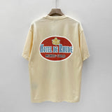 Rhude T Shirt Limited Rhude Casual Hip Hop Summer Loose round Neck