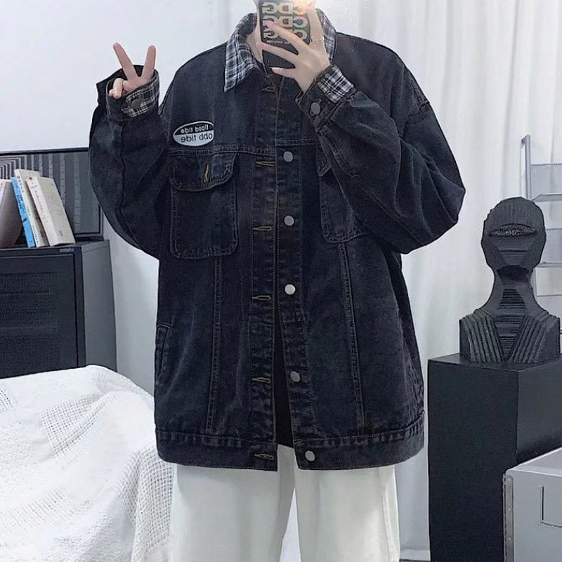 Men Denim Jacket Fall Men's Denim Jacket