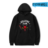 Stranger Things Hellfire Club Hoodie Hoodie Loose Sweater