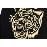 Boylondon T Shirt plus Size Sports Retro Pattern Printing