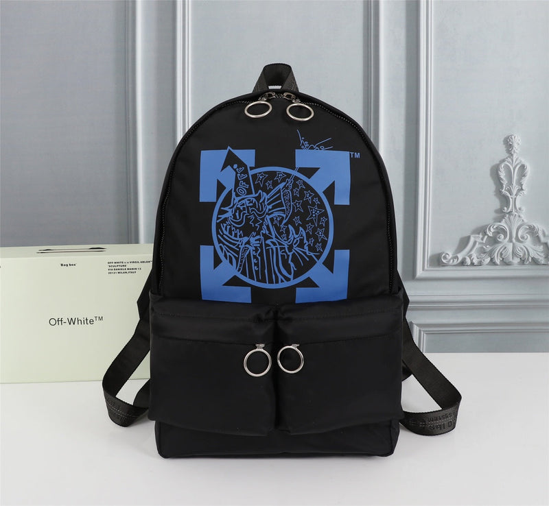 Off White Bag Casual Outdoor Convenient Tote Bag