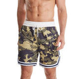 Men Sports Flex Shorts Summer Camouflage Sports Casual Shorts Loose
