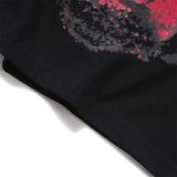 GVC T Shirt Red Dog Head Pattern Pure Cotton Loose Short Sleeve T-shirt Men