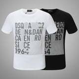 Dsq2 T Shirt Casual Sports Letter Print Short Sleeve Summer Men