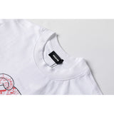 We11 Done T Shirt Bear Pattern Men's and Women's Same Summer Casual