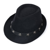 Mens Kentucky Derby Hats Autumn Winter Billycock Male British Woolen Hat