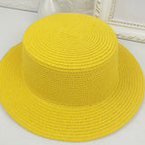 Men's Kentucky Derby Hats Summer Men's and Women's Straw Hat Beach Travel Straw Hat