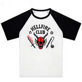 Stranger Things Hellfire Club Hoodie Hooded Sweater 3D Pattern Printed Children's Clothing