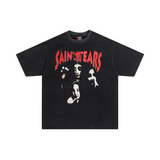 Saint Michael T Shirt Vintage Distressed Loose T-shirt