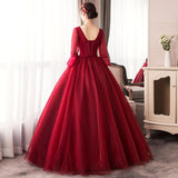Women's Evening Dress Ball Gown Princess Quinceanera Wedding Dresses Evening Gown Pettiskirt Host Long Costume