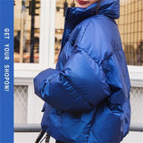 Yeezy Gap Down Coat Comfortable Refined Down Jacket Korean Style Loose Short Thickened Winter All-Matching