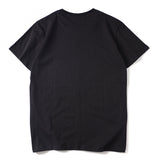 GVC T Shirt Embroidered Dog Head Pattern Pure Cotton Loose Short Sleeve T-shirt Men