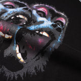 GVC T Shirt Baboon Pattern Pure Cotton Loose Short Sleeve T-shirt Men