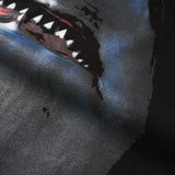 GVC Shirt Shark Pattern Short Sleeve Cotton Loose Men