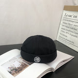 Beanies Spring and Autumn Skullcap Artistic Retro Pumpkin Hat Youth Hat