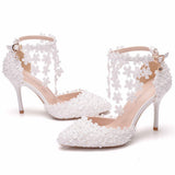 Nude Heels for Wedding Shoes Stiletto Sandals