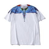 Marcelo Burlon T Shirtmb Wings Pattern Star Same Style Men and Women