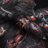 GVC T Shirt Baboon Pattern Cotton Short Sleeve Loose Men